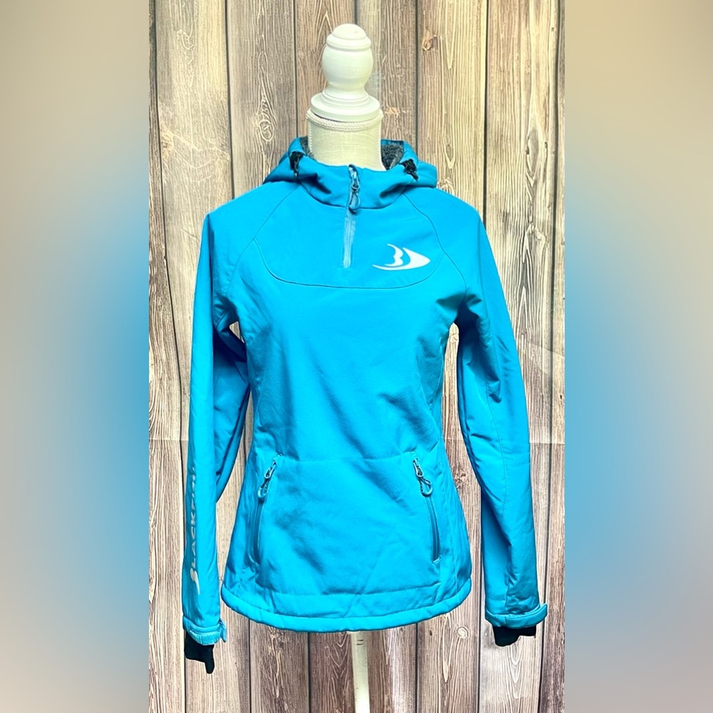 Blackfish‎ Blue Hooded Jacket